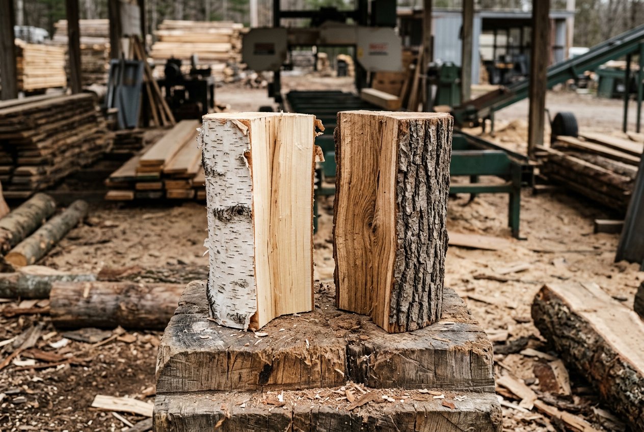 Берёза или дуб для камина и дома в Талдоме